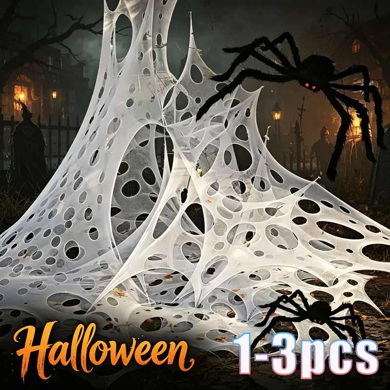 1x2m 1X4m 2x4m Fake Spider Web - đánh giá và giá Halloween Led String Lights Orange