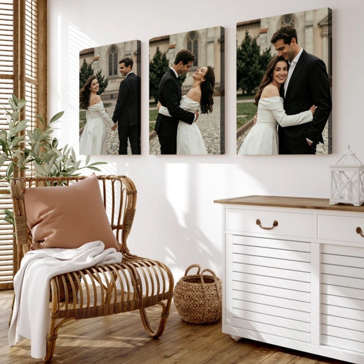 Set of 3 Custom Photo Canvas P - đánh giá và giá Halloween Party Supplies