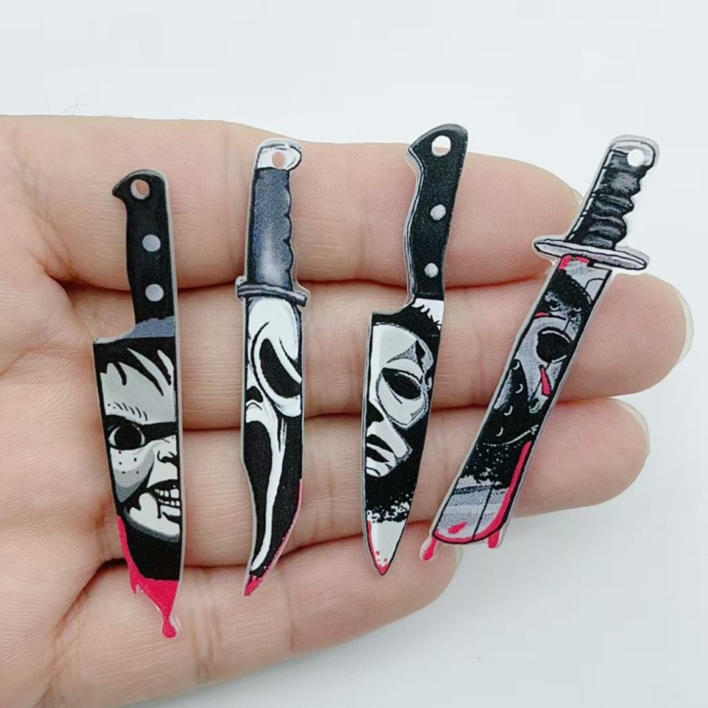 10 pieces of acrylic jewelry H - đánh giá và giá Halloween Party Supplies