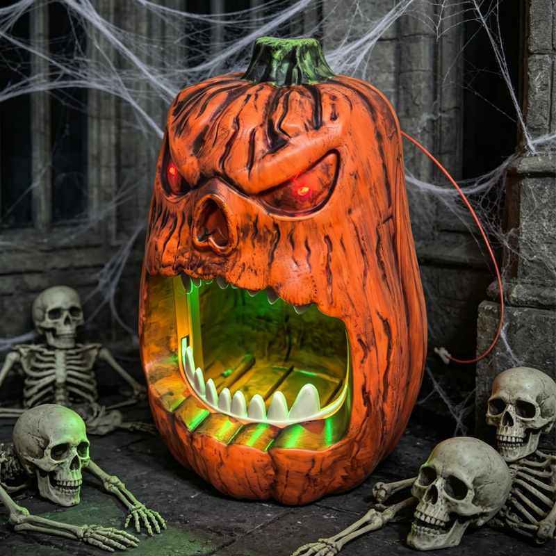 Halloween LED Lighted Pumpkin  - đánh giá và giá Pumpkin Lantern Halloween
