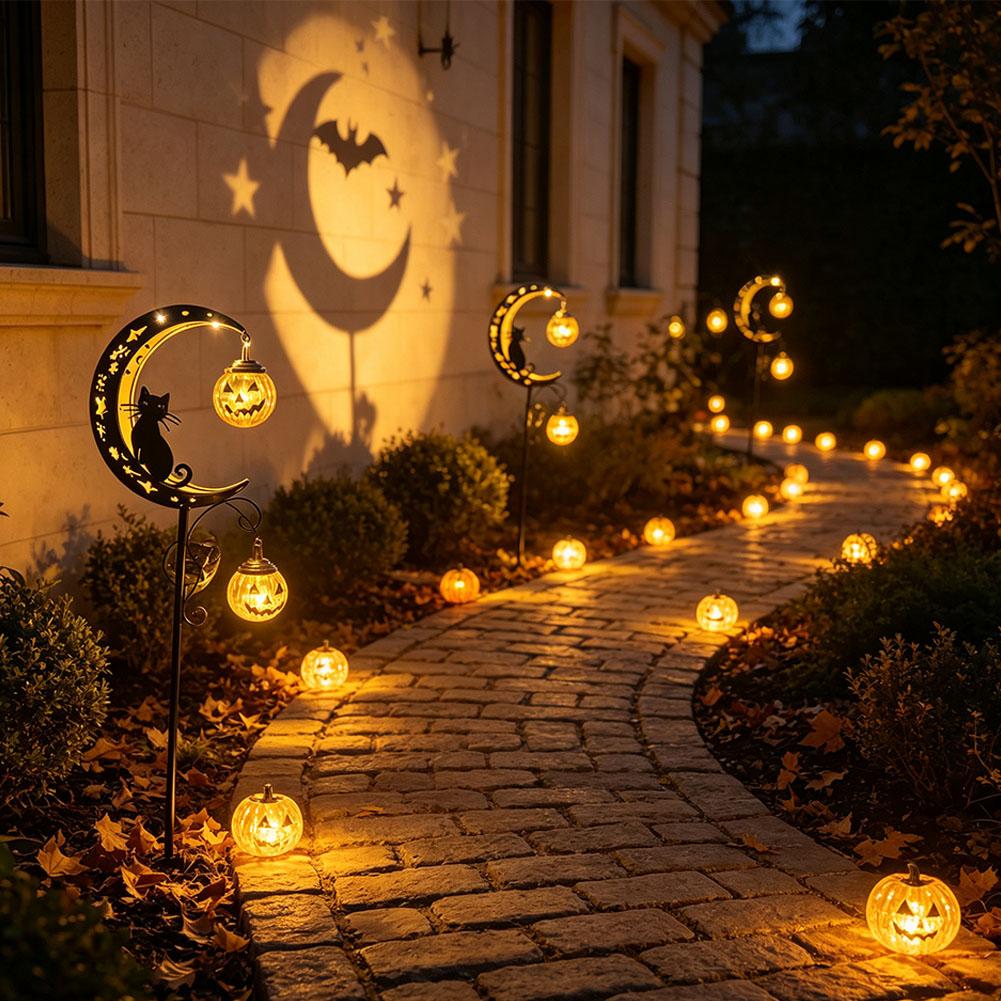 Halloween Outdoor Garden Stake - đánh giá và giá Pumpkin Lantern Halloween
