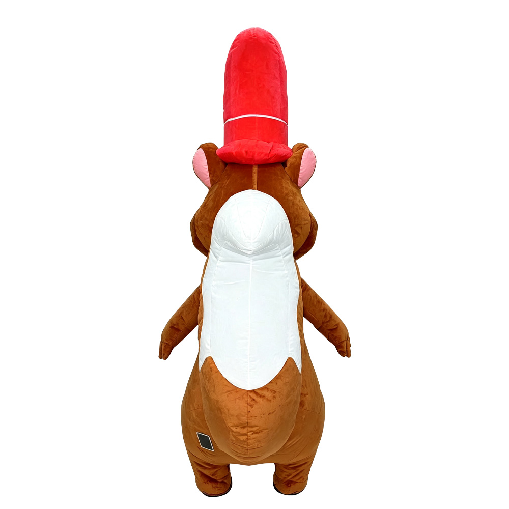 SAYGO Red Hat Squirrel Inflata - đánh giá và giá Halloween Costume Adult