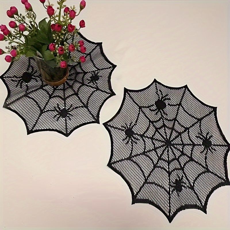 VIKAMA Halloween Black Lace Sp - đánh giá và giá Spider Web Halloween Decoration