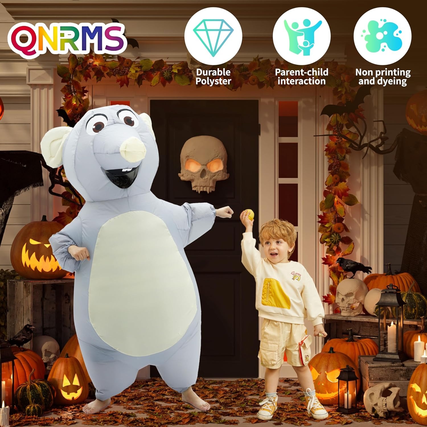 Inflatable Mouse Costume for A - đánh giá và giá Halloween Costume Adult