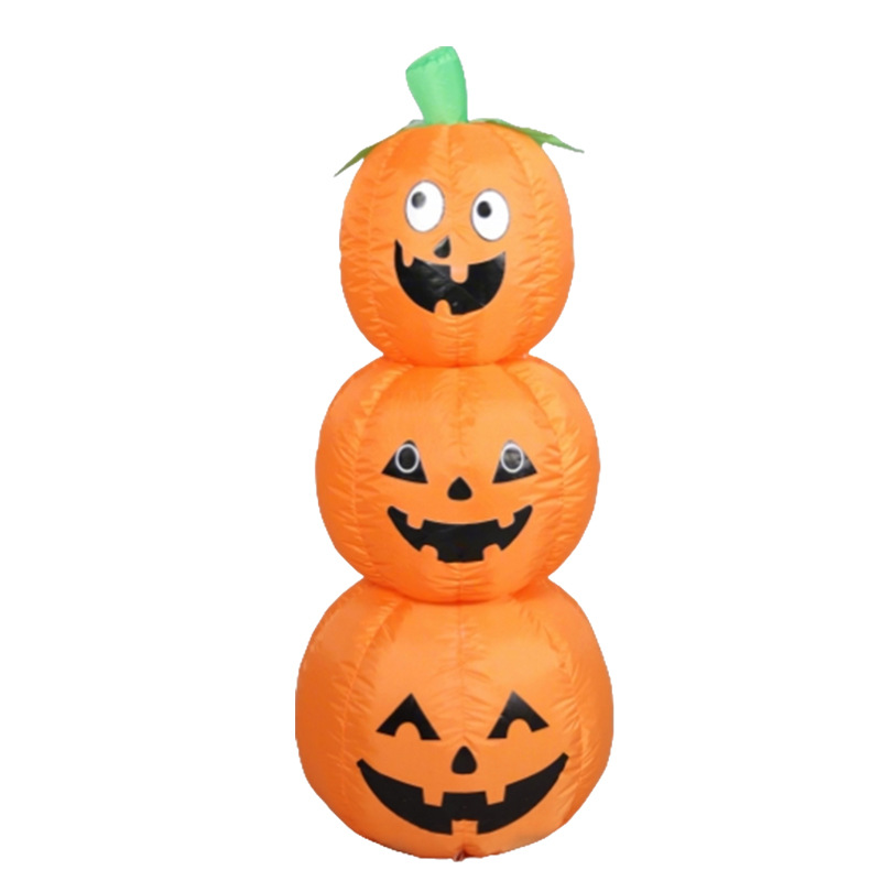 1.2M Stackable Halloween Infla - đánh giá và giá Halloween Pumpkin Decor Led