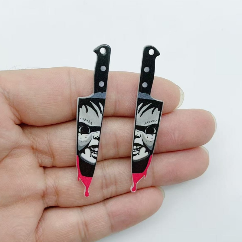 10 pieces of acrylic jewelry H - đánh giá và giá Halloween Party Supplies