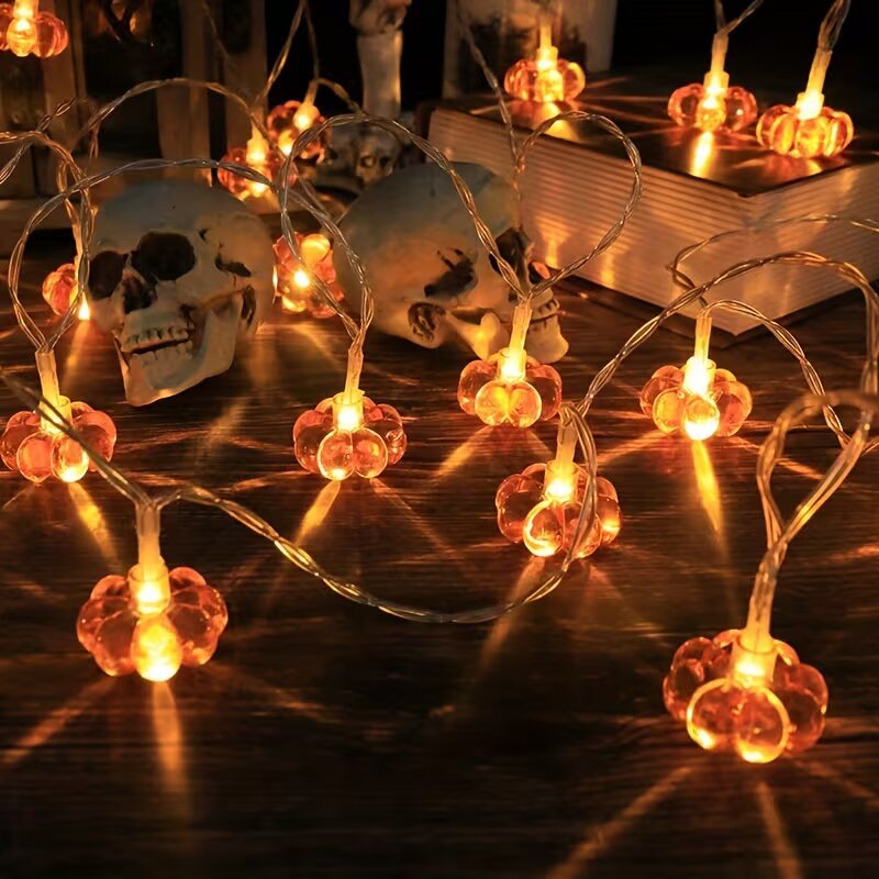 59/118in 10/20LED Halloween Or - đánh giá và giá Halloween Led String Lights Orange