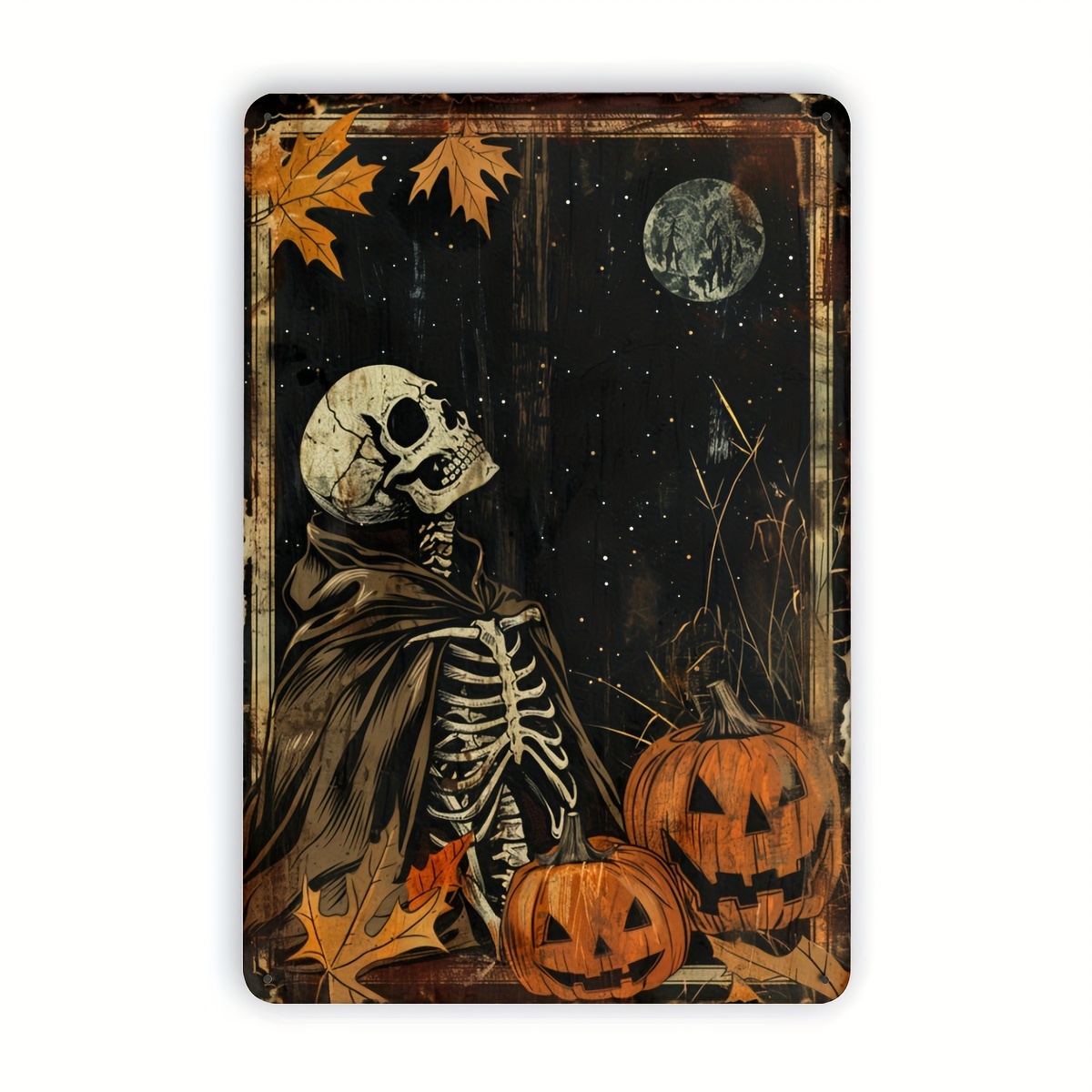 Halloween Skeleton and Pumpkin - đánh giá và giá Halloween Skeleton Decoration