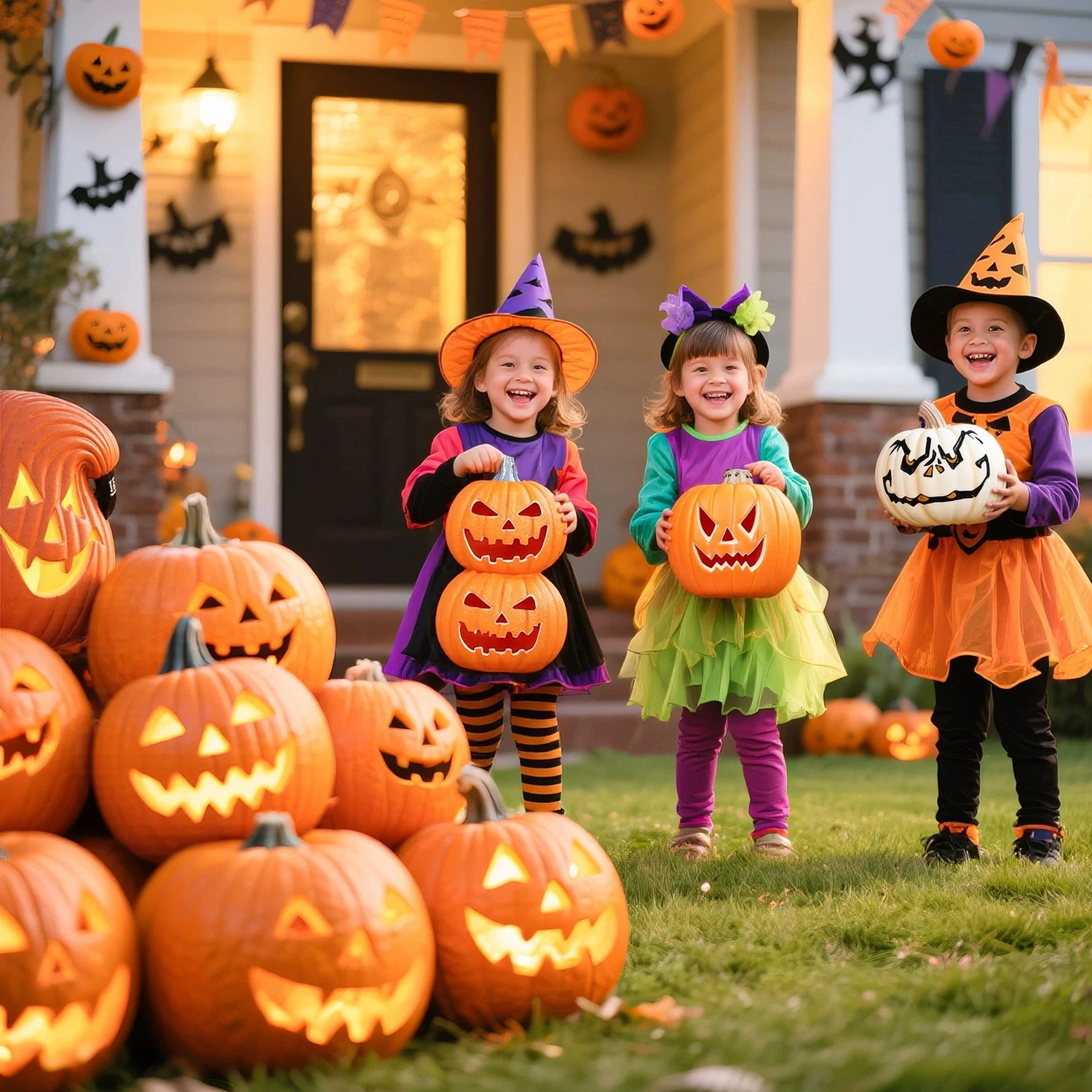 LED Triple Layer Glowing Pumpk - đánh giá và giá Halloween Pumpkin Decor Led